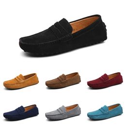 Casual shoes men Black Brown Red Blue Orange Dark Green Grey Yellow mens trainers outdoor sports sneakers color5