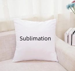 Sublimation Blank Pillowcase Square Sofa Hugs Pillowcase Cushion Cover Home Decoration Office Nap Pillow Cover