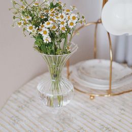 Vases Flower Vase For Table Decoration Living Room Decorative Rose Flowers Arrangement Handmade Tabletop Nordic