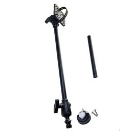 Kayak Accessories Aluminium Fishing Finder Mount GPS Transducer Bracket Arm Mounting System 230529