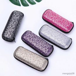 Sunglasses Cases Bags 1PC Unisex Zipper Irregular Pattern Eye Glasses Case Eyeglass Box Eyewear Protection Containers Accessories for Women