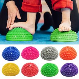 Fitness Balls Pelma Massage Balls Half Sphere Yoga Balance Stepping Durian Balls Kids Boys Girls Children Fitness Sports Entertainment Kids 230530