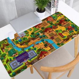 Rests Anime Mouse Pad Gamer Accessories Computer Mousepad Stardew Valley Mat Gaming Keyboard Pc Mats Mausepad Carpet Laptop Mause Pads