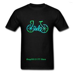 Men's T Shirts Ride Biker 3D Designs T-Shirt Brand Designer Fluorescent Blue Enjoy The Shirt Men Cyclings Gift Teeshirt BMX T-shir