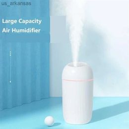 Essential Oils Diffusers Air Humidifier USB Silent Gentle Night Light Aroma Diffuser ContinuousIntermittent Spray Can Work For Home Car Fragrance 221116