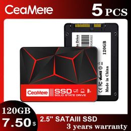 Drives Wholesale Ssd 5pcs 120GB 128GB 2.5 SSD SATA 240GB 256GB Hard Drive Disc 480GB Internal Solid State Drive Disc for laptop desktop