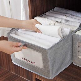 Basket Folding Storage Box For Clothes Storage Bins Kids Toys Organizer Wardrobe Storage Basket for Sundries Underwear Laundry Basket