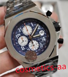 Watch Full Function Quartz Chronograph Watchs 42mm Mens Stainless Steel Sapphire Glass Watches 18K Rose Gold Waterproof Designer Wristwatch Multiple Colour