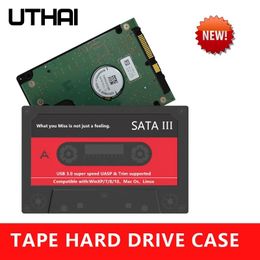 Enclosure UTHAI T46 New Hard Disc External USB 3.0 SATA 5Gbps 2.5 inch Hd externo HD Case for PC/Notebook Tape Hard Drive Case