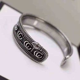 designer jewelry bracelet necklace ring gear bracelet trend men women with open Bracelet
