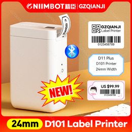 Printers Label Maker NiiMbot D101 Portable Wireless Connexion Label Printer Tape for Phone Tablet Easy to Use Office Home Organisation