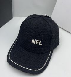 New black and white baseball cap net red wool cap casual everything fashionable baseball caps