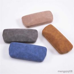 Sunglasses Cases Bags Portable Eyewear Cover Hard Case Leather Glasses Optical Myopia Eyeglass Protector