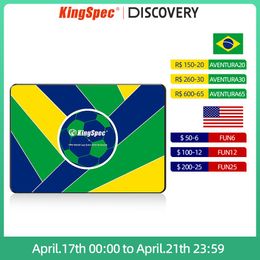 Drives KingSpec SSD 128GB 256GB 512GB 1TB SSD SATA 120 gb 240 gb 500gb SATA3 Hd SSD Hard Disc Drive Hdd Solid State Drive for Laptop
