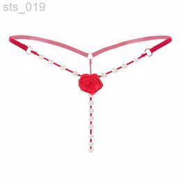 Briefs Panties Plus Size Women Lingerie Pearls Bikini Massage G-string Thongs Underwear Women's Sexy Panties Sexy Mini Micro Thong G-String J230530