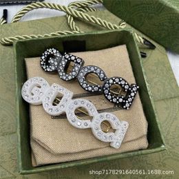 designer Jewellery bracelet necklace ring headdress Rhinestone back side bangs crystal net red clip hairpin