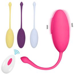 Sex Toy Massager Wireless Remote Control Vibrating Egg Powerful Sexy Toys for Couples G-spot Bullet Vibrator Clitoris Stimulator Love Adults