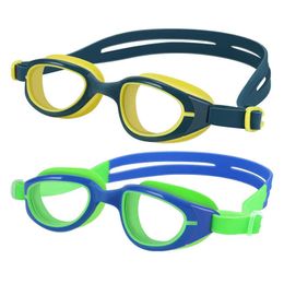 Goggles Kids Swim Goggs Anti-fog Professional Transparent Mask Waterproof Swimming Glasses for Boy Girl Silicone Children Eyewear AA230530