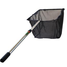 Accessories 2021 New Pool Leaf Cleaning Net Skimmer+Telescopic Pole Detachable For Spa Koi Fish Pond Lightweight Easytouse Cleaning Tool