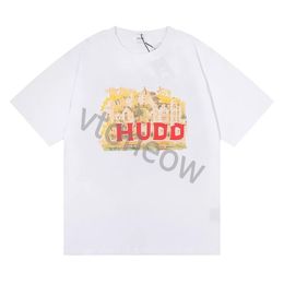 Rhude Haikyuu Designer T Shirts Rhude Mens Tshirts Graphic Tees Shirts Tops Summer T-Shirts Hip Hop Streetwear Mens Fashion Clothes Rhude Shirts Short Sleeve 992