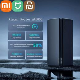 Products Original Xiaomi Mijia AX3000 AIoT Router 2976Mbs WiFi6 VPN 256MB Qualcomm CPU Mesh Repeater External Signal Network Amplifier