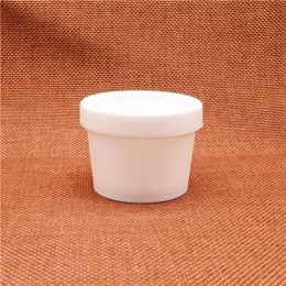 50g Plastic Facial Mask Container Makeup Cosmetic Lotion Cream Jar Empty Refillable Cylinder Bottle Small Bowl Top Quality