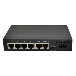 Control 6 Port Tplink POE Switch Unmanaged Mini Smart POE Switch