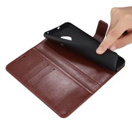 Leather Cases For OPPO K10 A17 A58 A78 A98 A57 A97 A96 A36 A76 Realme 9I Find X5 Reno 9 8T 4G 5G Wallet Phone Case Crazy Horse