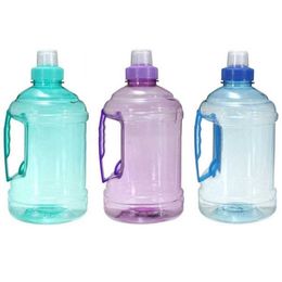 2L water Pet large capacity outdoor sports running training beverage bottle P230530