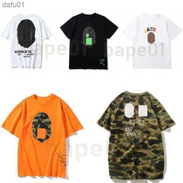 Men's T-Shirts Fashion Men Women T Shirt Mens Designer Pattern Print Short Sleeve Youth Hip Hop Style Tees S-2XL L230520