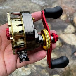 Fishing Accessories GHOTA QJJ6 bearing logo 6+1 all metal body and spool roller suitable for Raft fishing P230529