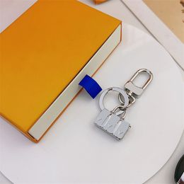 nfinity Dots keychain designer key chain letter key ring bag car fashion Pendant for men womens self defense luxury Icons keychains