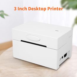 Printers 80mm Thermal Label Printer Portable 3 Inch Barcode Receipt Printer Sticker Maker Compatible with Windows Android IOS Windows