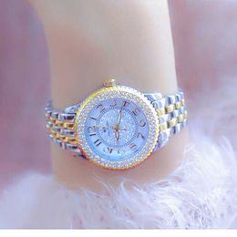 2022 BS Arabic Digital Watch Quartz Waterproof Gold Luxury Brand Women's 2023 Reno Femino G230529