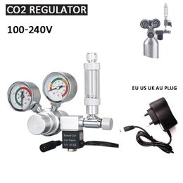 Equipment Fish tank carbon dioxide regulator Cheque valve solenoid valve fish tank bubble counter tool fish tank pressure reducing valve