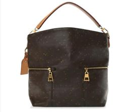 10A Melie Shoulder Tote Bags Large Totes Handbag Womens Backpack Women Purses Brown Bags Leather Clutch Fashion Genuine Leather High quality bag Wallet 41544 42cm