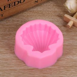 Baking Moulds Cupcake Silicone Mold 3D Shell Soap Chocolate Cookie Fondant Cake Decorating Tools Kitchen Accessories Confeitaria XQ19