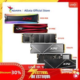 Drives ADATA XPG GAMMIX S11 Pro M2 SSD NVMe 512GB 1TB 2TB M.2 S50 2280 PCIe s50 s40 s70b Internal Solid State Drive for Laptop Desktop