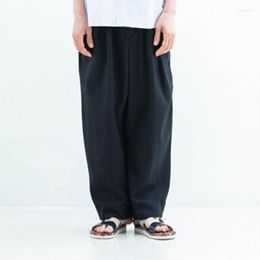 Men's Pants Men's Straight Leg Spring And Autumn Dark Simple Cold Air Fashionable Casual Large Size