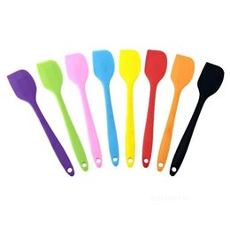 Cake Tools Kitchen Silicone Butter Mixing Batter Cake Spatula Bakery Bar Scraper Baking Tool Kitchenware LT493