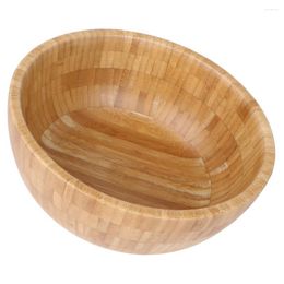 Bowls Bamboo Salad Bowl Containers Dessert Fruits Delicate Rice Serving Big Soup