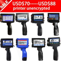 Printers X0 12.7mm multilanguages code date number expiry date label plastic carton hand jet handheld thermal inkjet printer