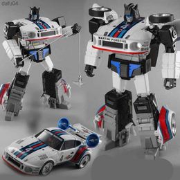 Anime Manga NEW Transformation Toys Rollout TnR TR-01 TR01 Small Scale Agent Mister Jazz Car Mini Action Figure Robot Model L230522