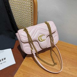 Classic Fashion Designer Bag Brand-name Women Shoulder Single Bag PU Leather Ringer Chain Crossbody Bags Luxury Womens Handbag Tote Bags