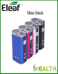 Autentic Eleaf Mini ISTICK 10W Bateria Variável Tensão de Wattage 1050mAh Mini ISTICK Bateria com tela OLED Simple Pack6641907
