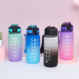 water bottle 1 Litre Summer Adult Portable Cup Leak proof Drinking Outdoor Travel Gym Fitness Sports Water Bottle P230530