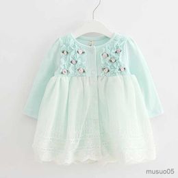 Girl's Dresses Newborn Baby Girl Clothes Infant Wedding Dresses For Girls Clothes 1st Birthday Party Baby Girls Clothes Dress Color