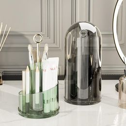 Storage Boxes Makeup Brush Holder Organiser 360° Rotating For Cosmetics Organiser Beauty Dressing Table Bedroom And Bathroom