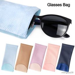 Sunglasses Cases Bags Portable Soft Leather Glasses Storage Bag Waterproof Case Eyewear Protective Cover