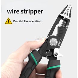 Tang 9 In 1 Hand Tool Crimping Tool Sharpnosed Peeling Pliers Electrician Special Tool Multifunction Wire Stripper Cutter Pliers
